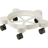 Lil'Dolly Pail Dollies, Plastic, 75 lbs. Capacity, 11" Diameter, Plastic Casters PB Rental Co. Ltd.