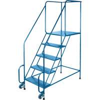 Tilt-N-Roll Ladders, Steel, 5 Steps, 22" Wide, 24" D x 47" H Top Step PB Rental Co. Ltd.