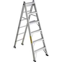 2700 Series Industrial Duty Multi-Way Ladders, 6', Aluminum, 250 lbs. Cap., ANSI 1, CSA 1 PB Rental Co. Ltd.