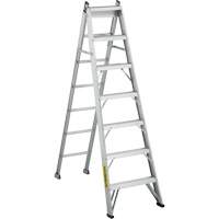 2700 Series Industrial Duty Multi-Way Ladders, 7', Aluminum, 250 lbs. Cap., ANSI 1, CSA 1 PB Rental Co. Ltd.
