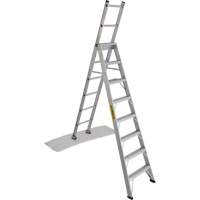2700 Series Industrial Duty Multi-Way Ladders, 8', Aluminum, 250 lbs. Cap., ANSI 1, CSA 1 PB Rental Co. Ltd.