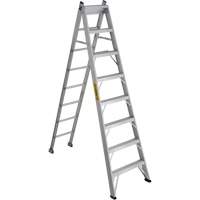 2700 Series Industrial Duty Multi-Way Ladders, 8', Aluminum, 250 lbs. Cap., ANSI 1, CSA 1 PB Rental Co. Ltd.