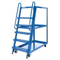 Chariot &agrave; cueillette, Acier, 27-7/8" la x 56-1/8" p, 3 tablettes, Capacit&eacute; 1000 lb PB Rental Co. Ltd.