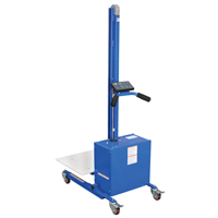 Gerbeur &agrave; plateforme &agrave; &eacute;l&eacute;vation rapide, M&eacute;canisme &eacute;lectrique, Capacit&eacute; de 175 lb, Levage max de 57" PB Rental Co. Ltd.