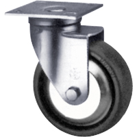 Heavy-Duty Caster, Swivel, 4" (101.6 mm), Neoprene, 500 lbs. (227 kg.) PB Rental Co. Ltd.