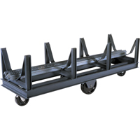 Chariot &agrave; berceaux, 96" lo x 28" la x 29" h, Capacit&eacute; de 10 000 lb, Roue Ph&eacute;nolique PB Rental Co. Ltd.