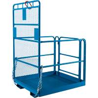 Nacelle &eacute;l&eacute;vatrice pour travail en hauteur, 48" x 48" x 72" h, Capacit&eacute; de 1000 lb, Acier PB Rental Co. Ltd.