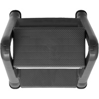 Escabeau repliable, 2 marches, 19-1/2" x 20-1/2" x Hauteur 22-3/4" PB Rental Co. Ltd.