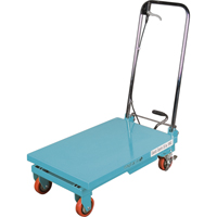 Heavy-Duty Hydraulic Scissor Lift Table, 27-1/2" L x 17-3/4" W, Steel, 330 lbs. Capacity PB Rental Co. Ltd.