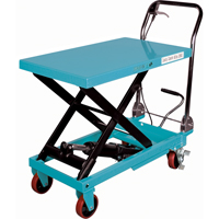 Table &eacute;l&eacute;vatrice robuste &agrave; ciseaux hydraulique, 32" lo x 19-3/4" la, Acier, Capacit&eacute; 1100 lb PB Rental Co. Ltd.