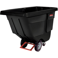 Chariot basculeur en acier, Poly&eacute;thyl&egrave;ne, 1/2 vg³, Capacit&eacute; de charge de 450 lb PB Rental Co. Ltd.