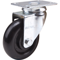 Roulette, Pivotant, 4" (101,6 mm), Polyol&eacute;fine, 250 lb (113 kg) PB Rental Co. Ltd.