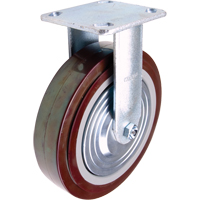 Roulette, Fixe, 8" (203,2 mm), Polyur&eacute;thane, 1000 lb (453,6 kg) PB Rental Co. Ltd.
