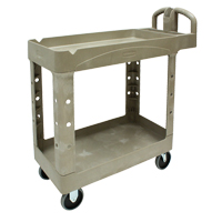Heavy Duty Utility Cart - 4500-88, 2 Tiers, 17-1/8" x 33-1/4" x 39", 500 lbs. Capacity PB Rental Co. Ltd.
