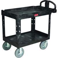 Chariot utilitaire robuste, 2 tiers, 25-1/4" x 37-1/8 x 36-3/8", Capacit&eacute; 500 lb PB Rental Co. Ltd.