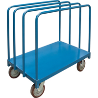 Chariot robuste pour transport de panneaux avec rails &agrave; palier unique, 48" x 30" x 45", Capacit&eacute; 2500 lb PB Rental Co. Ltd.