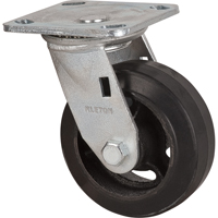 Mold-on Caster, Swivel, 5" (127 mm), Rubber, 440 lbs. (199 kg.) PB Rental Co. Ltd.
