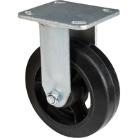 Mold-on Caster, Rigid, 6" (152.4 mm), Rubber, 550 lbs. (249 kg.) PB Rental Co. Ltd.