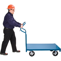 Chariots ergonomiques &agrave; plateforme pour ramassage de commande PB Rental Co. Ltd.