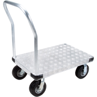 Chariots &agrave; plateforme en aluminium, 24" la x 36" lo, 1100 lb cap, Roues Anticrevaison PB Rental Co. Ltd.