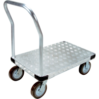 Chariots &agrave; plateforme en aluminium, 24" la x 36" lo, 4000 lb cap, Roues Polyur&eacute;thane PB Rental Co. Ltd.