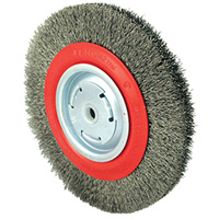 101G-2M Medium Wire Wheel, 8" Dia., 0.014" Fill, 1/2" - 2" Arbor PB Rental Co. Ltd.