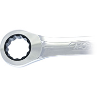 Non-Reversible Long Pattern Ratcheting Combination Wrench, 19 mm, Plain Finish PB Rental Co. Ltd.