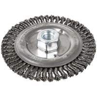 Stringer Bead Brush, 6" Dia., 0.022" Fill, 5/8"-11 Arbor, Steel PB Rental Co. Ltd.