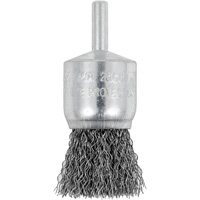 Brosse coupelle sertie mont&eacute;e sur tige, 1", Fils 0,012", Tige 1/4" PB Rental Co. Ltd.