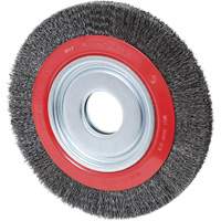 Crimped Wire Wheel, 6" Dia., 0.007" Fill, 2"/1/2" - 5/8" Arbor PB Rental Co. Ltd.