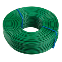 Fil d'attache pour barres d'armature, Enduit PVC vert, Cal. 16, 3,125 lb /bobine PB Rental Co. Ltd.