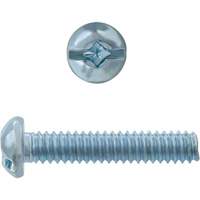 Round Square/Slot HD Machine Screws, #6 x 3" L, Zinc Plated PB Rental Co. Ltd.