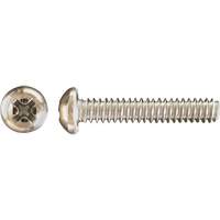 Pan Phillips HD Machine Screws, #8 x 3" L, Zinc Plated PB Rental Co. Ltd.