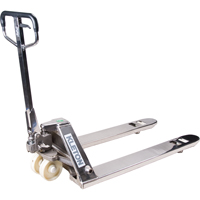 Transpalette manuel, Acier inoxydable, 48" lo x 27" la, Capacit&eacute; 5500 lb PB Rental Co. Ltd.