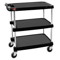 Chariot utilitaire myCart, 3 tiers, 16" x 35-1/2" x 27", Capacit&eacute; 400 lb PB Rental Co. Ltd.