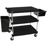 Chariot utilitaire myCart, 3 tiers, 20" x 35-1/2" x 30", Capacit&eacute; 400 lb PB Rental Co. Ltd.