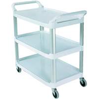 Chariot avec tablette et parois ouvrantes, 3 tiers, 40" x 37" x 20", Capacit&eacute; 300 lb PB Rental Co. Ltd.