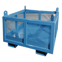 Material Handling Basket, 24" H x 48" W x 48" D, 1000 lbs. Capacity PB Rental Co. Ltd.