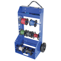 Chariot portatif pour mat&eacute;riaux bobin&eacute;s, Acier, 4 Montants, 29" la x 47-5/16" h x 21-7/8" p, Capacit&eacute; de 300 lb PB Rental Co. Ltd.