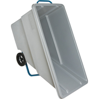 Chariot basculeur en acier, Poly&eacute;thyl&egrave;ne, 0,625 vg³, Capacit&eacute; de charge de 850 lb PB Rental Co. Ltd.
