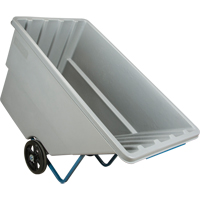 Chariot basculeur en acier, Poly&eacute;thyl&egrave;ne, 1,1 vg³, Capacit&eacute; de charge de 1250 lb PB Rental Co. Ltd.