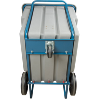 Chariot basculeur en acier, Poly&eacute;thyl&egrave;ne, 1,1 vg³, Capacit&eacute; de charge de 1250 lb PB Rental Co. Ltd.
