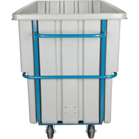 Chariot basculeur en acier, Poly&eacute;thyl&egrave;ne, 1,1 vg³, Capacit&eacute; de charge de 2000 lb PB Rental Co. Ltd.