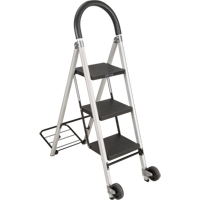 &eacute;chelle-escabeau, 3 marches, 20" x 18" x Hauteur 38-1/2" PB Rental Co. Ltd.