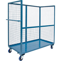Chariot grillag&eacute; pour transport , Acier, 24" x 55" x 36", Capacit&eacute; 1200 lb PB Rental Co. Ltd.