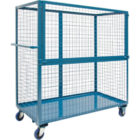 Chariot grillag&eacute; pour transport , Acier, 24" x 55" x 36", Capacit&eacute; 1200 lb PB Rental Co. Ltd.