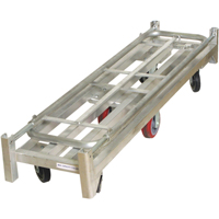 U-Boat Platform Truck, 59-1/2" L x 16" W, 1750 lbs. Capacity, Polyurethane Casters PB Rental Co. Ltd.