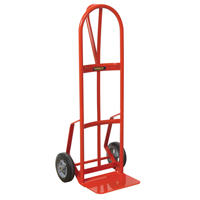 Hand Truck with Reinforced Noseplate - 126DRN-HB , P-Handle Handle, Steel, 51" Height, 800 lbs. Capacity PB Rental Co. Ltd.