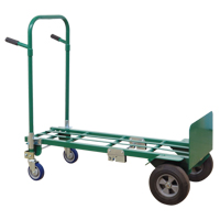 Greenline Economical Convertible Hand Truck - E-CON, Steel, 800 lbs. Capacity PB Rental Co. Ltd.