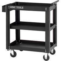 Chariot utilitaire, 19-1/4" lo x 27-1/2" la x 32-3/4" h, Gris PB Rental Co. Ltd.